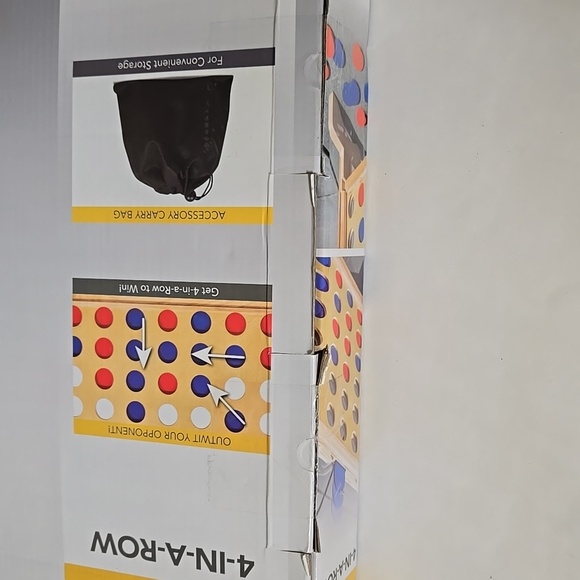 Beyond Outdoors Giant Connect 4-in-a-Row - 21.75" x 20.35" - Picture 3 of 9